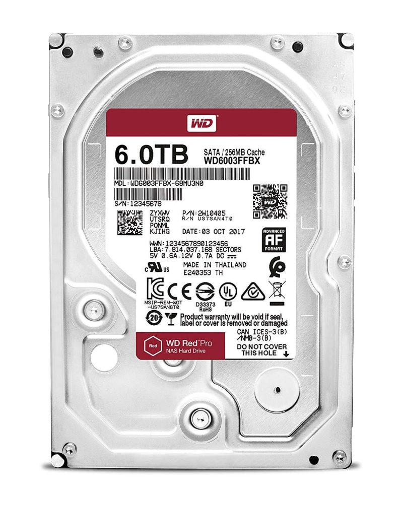 Хард диск WD Red Pro 6TB NAS 3.5" 6TB 256MB 7200RPM - Image 2