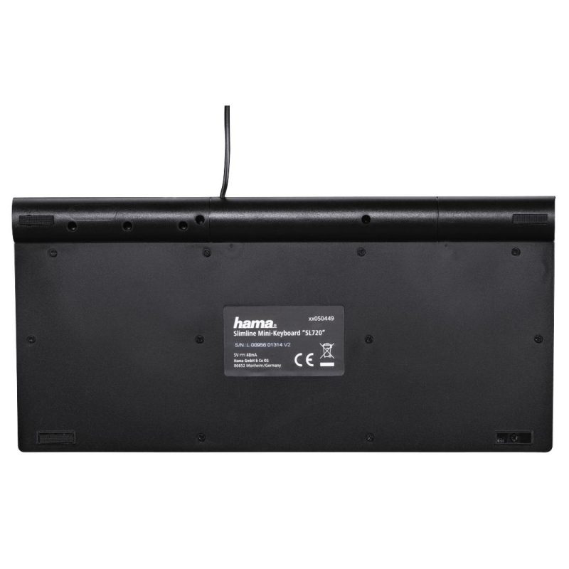 Мини клавиатура за лаптоп HAMA SL720, Черна - Image 5