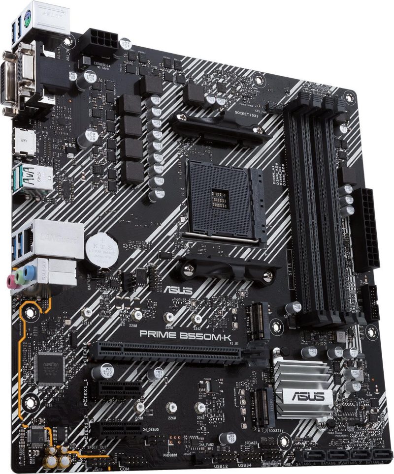 Дънна платка ASUS Prime B550M-K, socket AM4 - Image 5