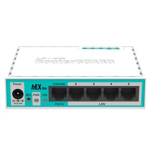 Рутер MiKrotik RB750R2, 10/100 Mbps, PoE, 64 MB, CPU 850MHz, Бял - Image 2