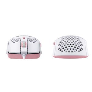 Геймърска мишка HyperX Pulsefire Haste, RGB, USB 2.0, Бял/Розов - Image 5