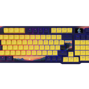 Геймърскa механична клавиатура Dark Project 98A Sunset RGB  - G3MS Sapphire Switches, PBT