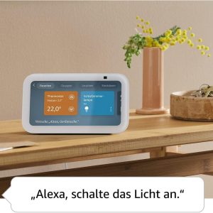 Смарт тонколона Amazon Echo Show 5, 3nd Gen., Сензорен екран, Гласов асистент, Бяла - Image 3