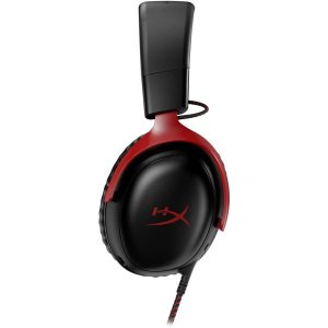 Геймърски слушалки HyperX Cloud III, Микрофон, Черно/Червено - Image 3