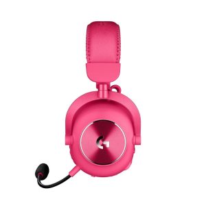 Безжични Геймърски слушалки Logitech PRO X 2 Magenta - Image 2