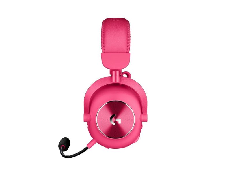 Безжични Геймърски слушалки Logitech PRO X 2 Magenta - Image 2