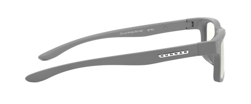 Детски компютърни очила GUNNAR Cruz Kids Small, Clear Natural, Сив - Image 3