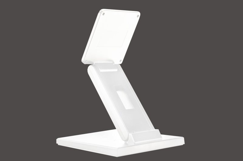 Стойка за тъч монитори Hannspree Compact, 10- 21.5", VESA 75x75-100x100, бял - Image 2
