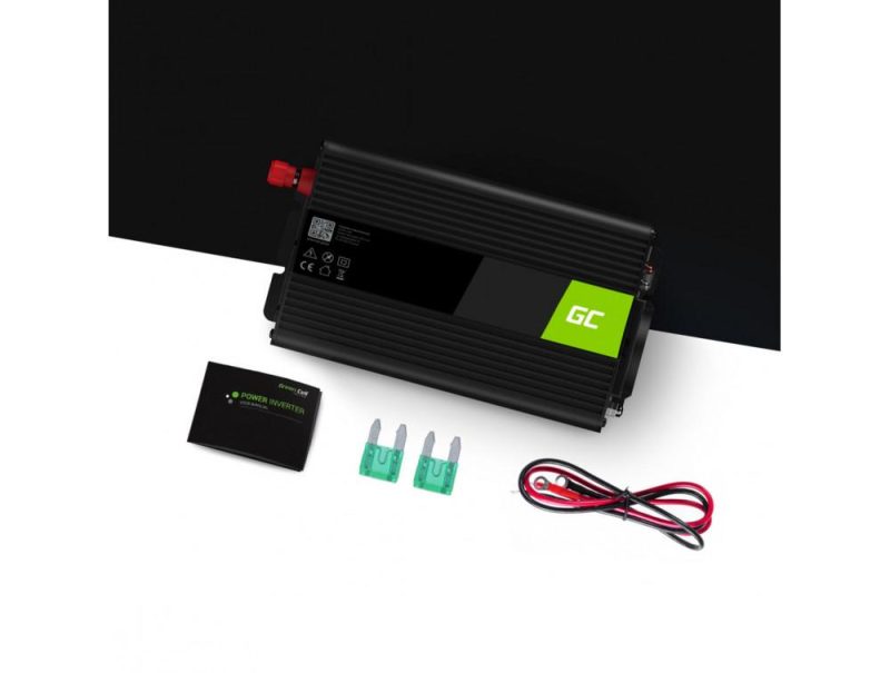 Инвертор UPS GREEN CELL, 12V, 300W/600W, Pure Sine Wave - Image 2