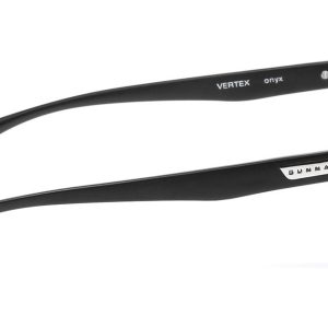 Компютърни очила GUNNAR Vertex Onyx, Clear Natural, Черен - Image 3