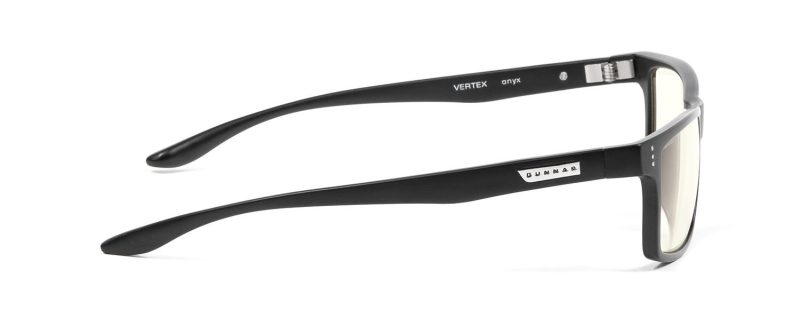 Компютърни очила GUNNAR Vertex Onyx, Clear Natural, Черен - Image 3
