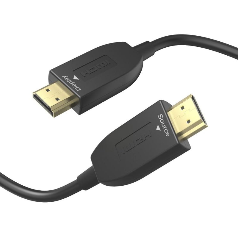 Оптичен активен кабел HAMA Optical, HDMI мъжко - HDMI мъжко, Ethernet, 8K, 205345 - Image 3