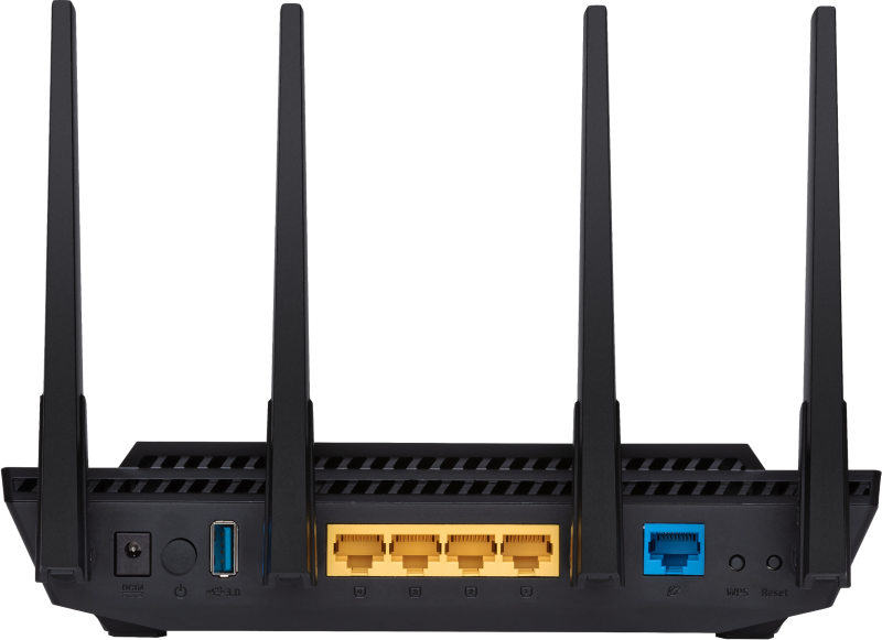 Безжичен рутер ASUS RT-AX58U V2, AX3000 Dual Band WiFi 6 (802.11ax), MU-MIMO, IPv6, OFDMA, AiMesh, AiProtection Pro, 2402 Mbps - Image 8