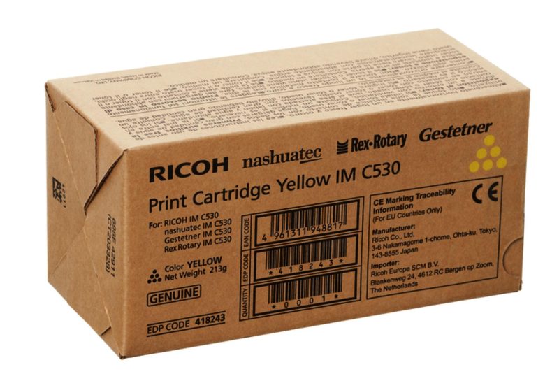 Тонер касета RICOH IM C530FB,18000 копия, Cyan - Image 2