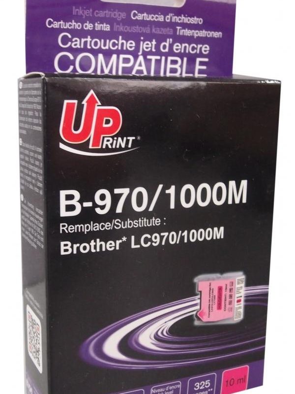 Мастилница UPRINT LC970, LC10000 BROTHER, Magenta