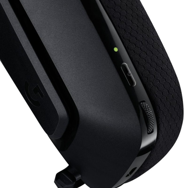 Геймърски безжични слушалки Logitech G535 Lightspeed Wireless, Микрофон, Черни - Image 4
