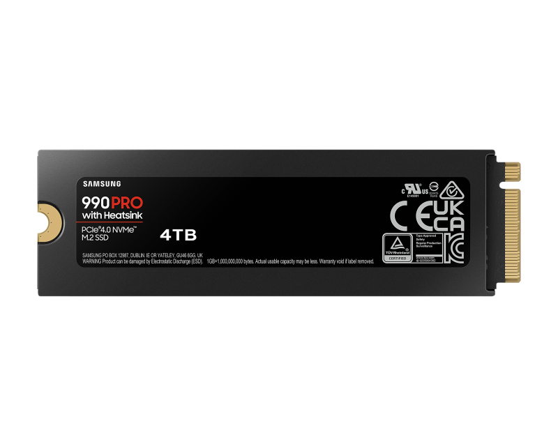 SSD SAMSUNG 990 PRO с Heatsink 4TB, MZ-V9P4T0CW - Image 2