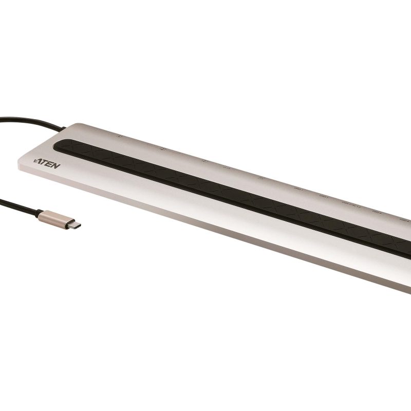 Докинг станция ATEN UH3237, USB-C, Power Pass-Through