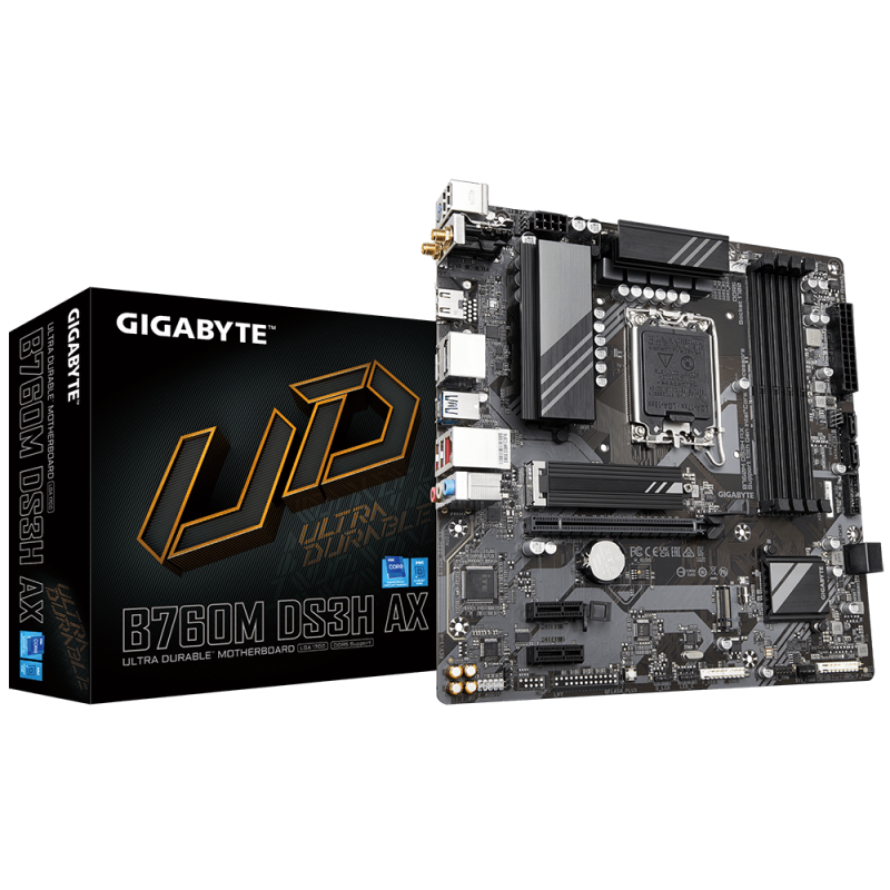 Дънна платка GIGABYTE B760M DS3H AX DDR5 - Image 5