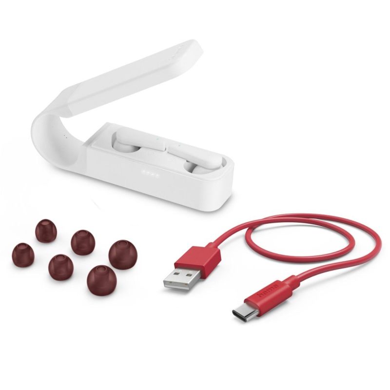 Блутут слушалки Hama Spirit Pocket, Тrue Wireless, Бяли, 184104 - Image 3
