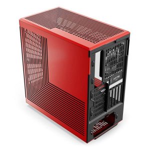 Кутия HYTE Y40 Tempered Glass, Mid-Tower, Червено и Черно - Image 5