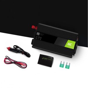 Инвертор GREEN CELL, 12/220V, DC/AC, 500W/1000W, Модифицирана синусоида - Image 3
