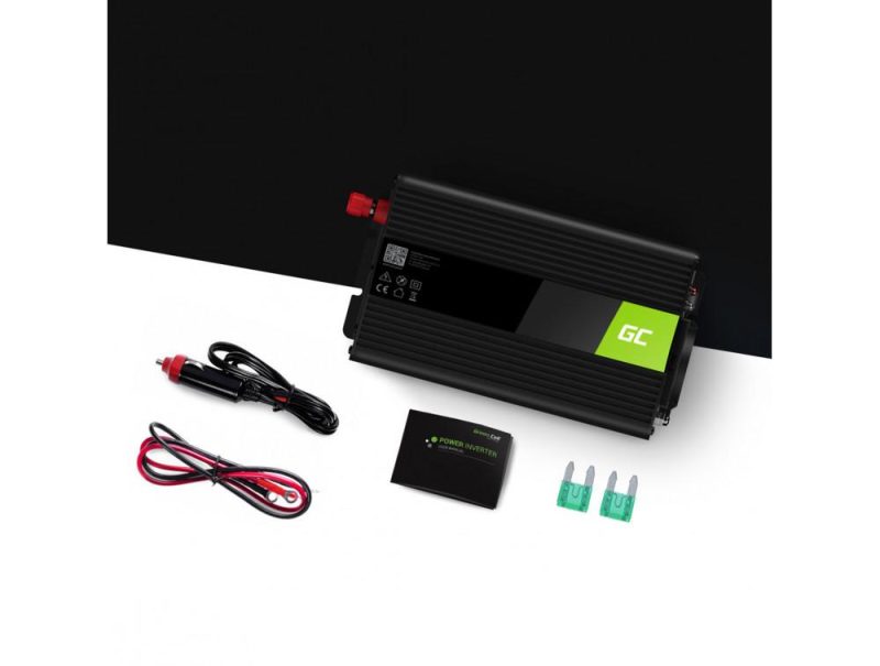 Инвертор GREEN CELL, 12/220V, DC/AC, 500W/1000W, Модифицирана синусоида - Image 3