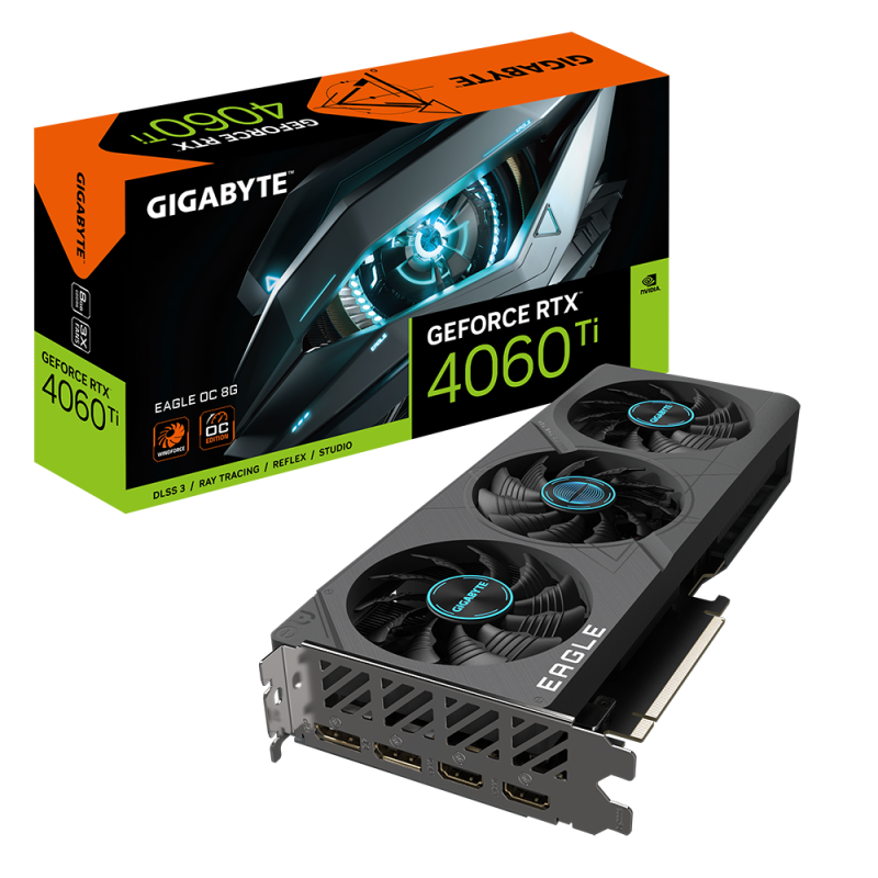Видео карта GIGABYTE RTX 4060 TI EAGLE OC 8GB GDDR6 - Image 6