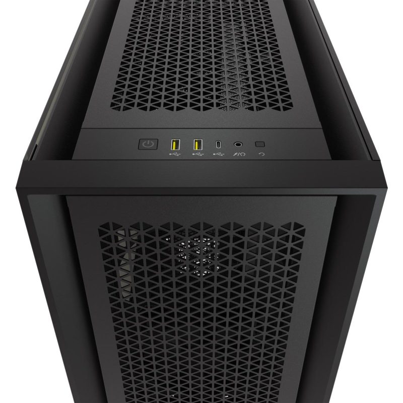 Кутия Corsair 5000D Airflow Mid Tower, Tempered Glass, Черна - Image 5