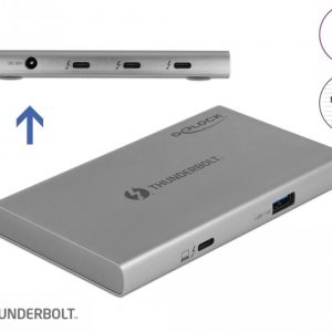 Хъб Delock Thunderbolt, 4 портов, DELOCK-64157 - Image 2