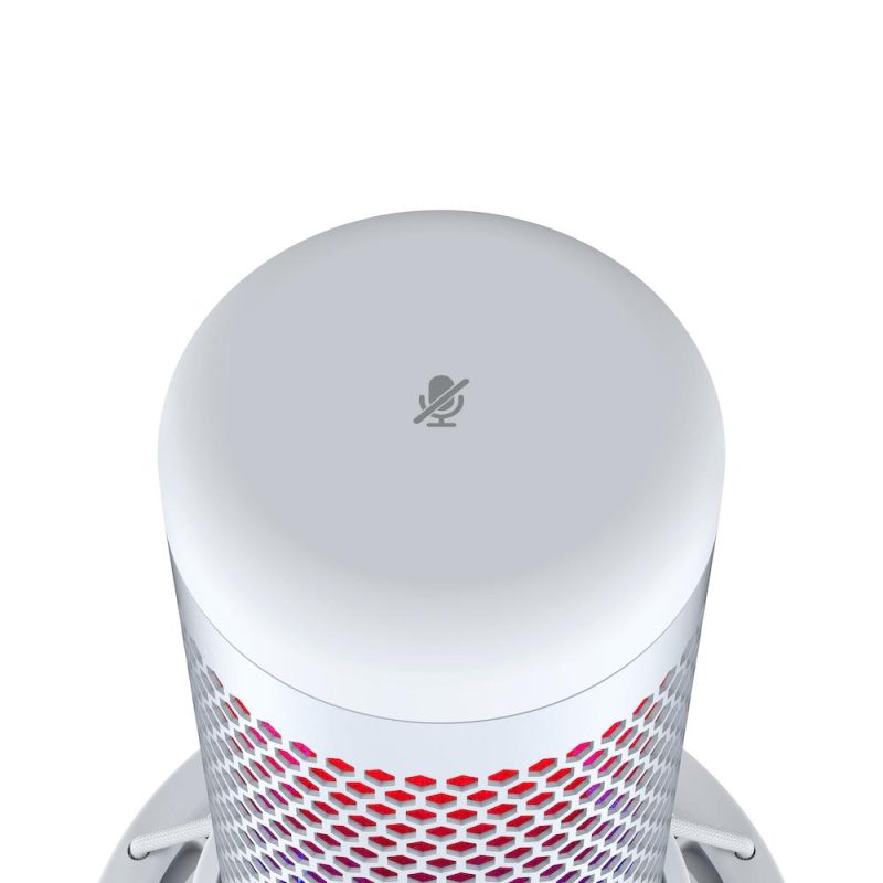 Настолен микрофон HyperX QuadCast S White - Image 6