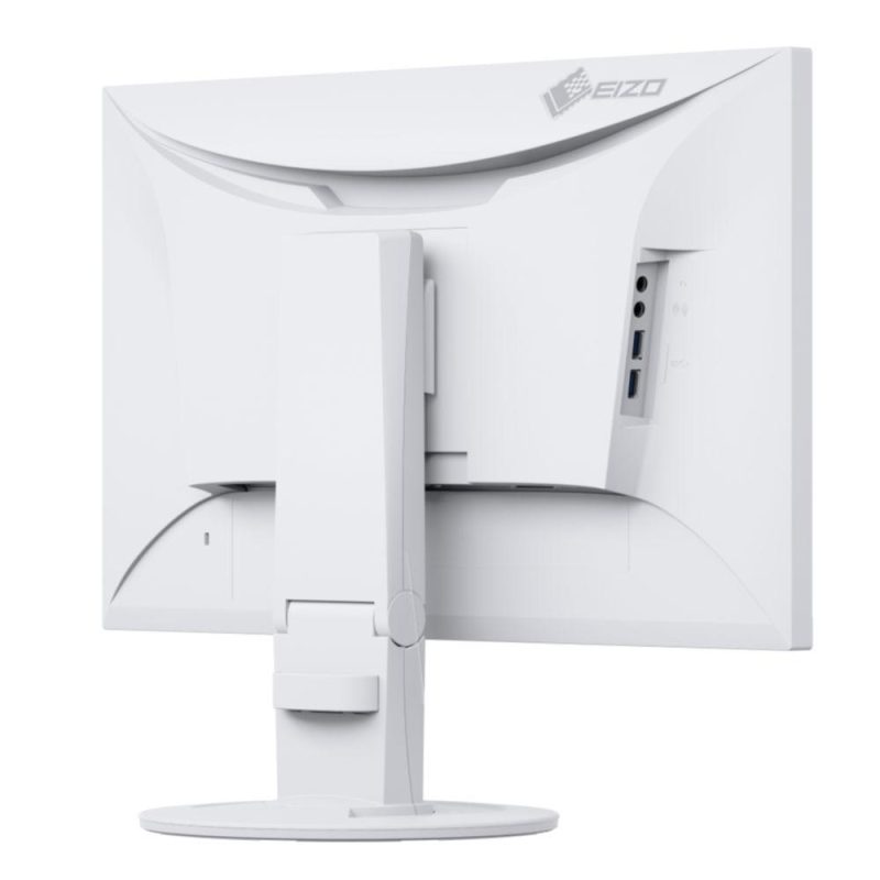 Монитор EIZO FlexScan EV2460, IPS, 23.8 inch, Wide, Full HD, D-Sub, DVI-D, HDMI, DisplayPort, Бял - Image 8