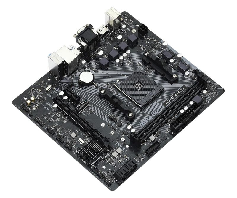 Дънна платка ASRock A520M-HVS, Socket AM4, mATX - Image 3