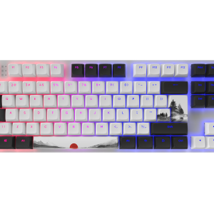 Геймърскa механична клавиатура Dark Project 87 Fuji RGB TKL - G3MS Sapphire Switches, ABS