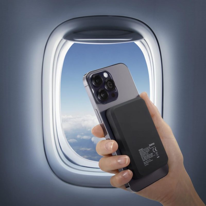 Hama външна безжична батерия "MagPower5", 5000 mAh, 201695 - Image 10