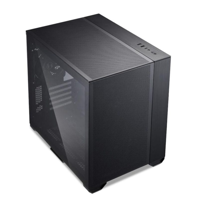 Кутия Lian Li O11 Air Mini Tower, Tempered Glass, Черна - Image 3