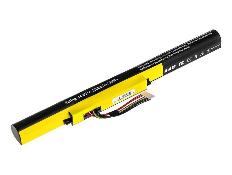 Батерия  за лаптоп GREEN CELL, IBM Lenovo IdeaPad P500 Z510 P400 TOUCH P500 TOUCH Z400 TOUCH Z510 TOUCH, 14.8V, 2200mAh - Image 2