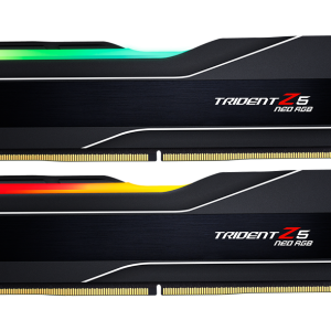 Памет G.SKILL Trident Z5 Neo RGB Black 64GB(2x32GB) DDR5 6000MHz F5-6000J3040G32GX2-TZ5NR