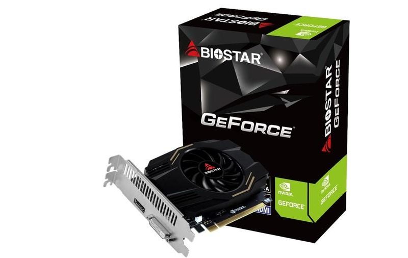 Видео карта BIOSTAR GeForce GT1030, 4GB, DDR4, 64bit, DVI-I, HDMI