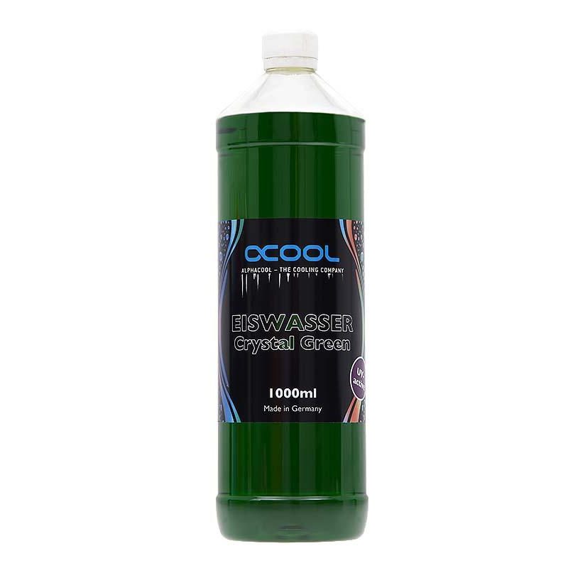 Течност за водно охлаждане Alphacool Eiswasser Crystal Green, 1000ml
