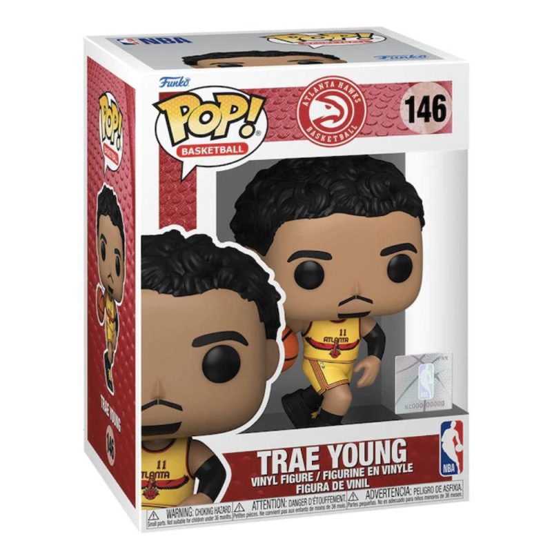 Фигурка Funko POP! Basketball NBA: Atlanta Hawks - Trae Young (City Edition 2021) #146 - Image 2