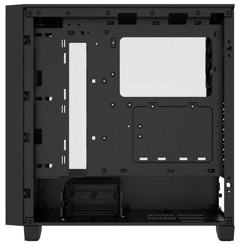 Кутия Corsair 3000D Airflow Mid Tower, Tempered Glass, Черна - Image 5