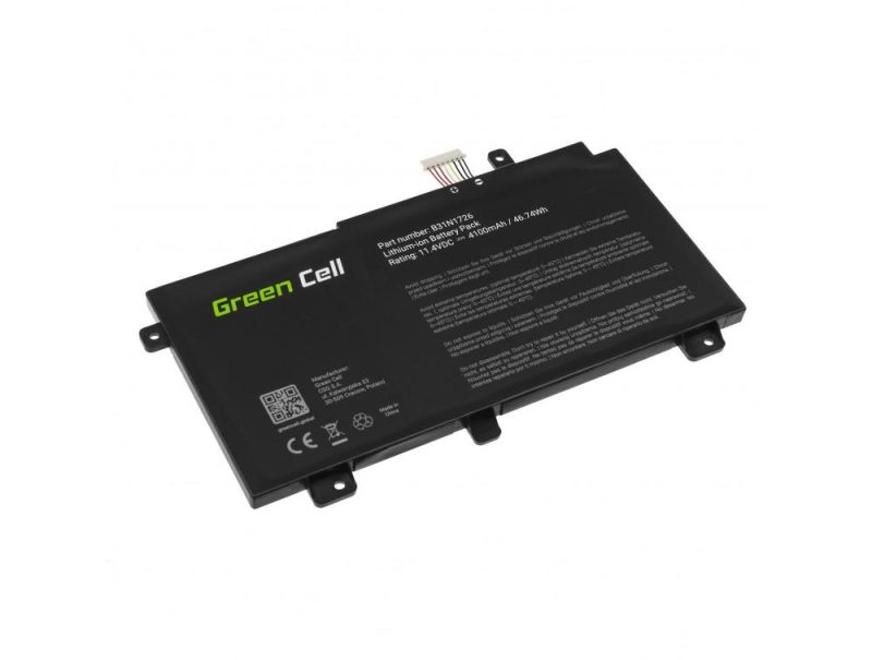 Батерия за лаптоп   GREEN CELL B31N1726, Asus TUF Gaming FX504, FX504G, FX505, FX505D, FX505G, A15 FA506, A17 FA706, 11.4V, 4100mAh - Image 2