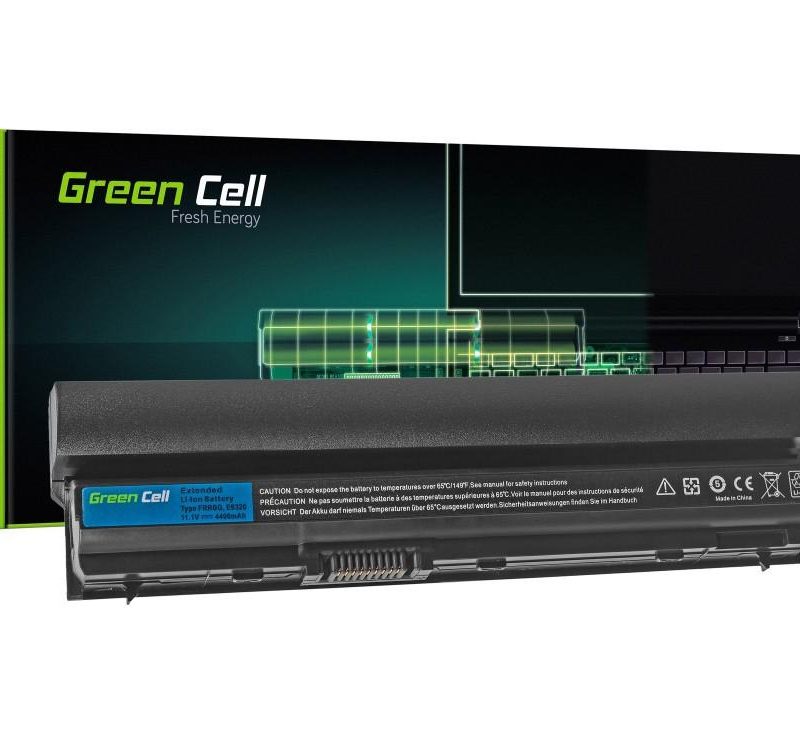 Батерия  за лаптоп GREEN CELL, Dell Latitude E6400 E6500, 11.1V, 4400mAh