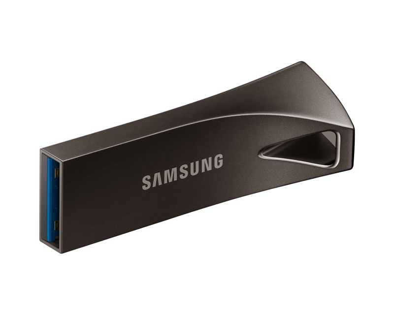 USB памет Samsung BAR Plus, 128GB, USB-A, Titanium Gray - Image 5