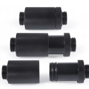 D-Plug Alphacool ES, 31.5mm, G1/4 AG auf G1/4 AG, Черен мат - Image 3