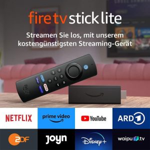 Мултимедиен плеър Amazon Fire TV Stick Lite, Alexa Voice Remote, Черен - Image 3