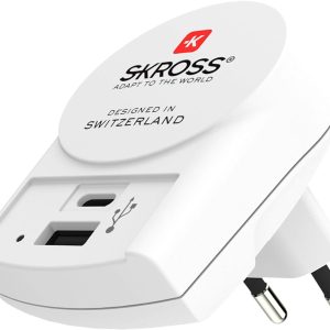 Адаптер-зарядно SKROSS Euro USB Charger 1.302423, USB-А, USB-C - Image 3