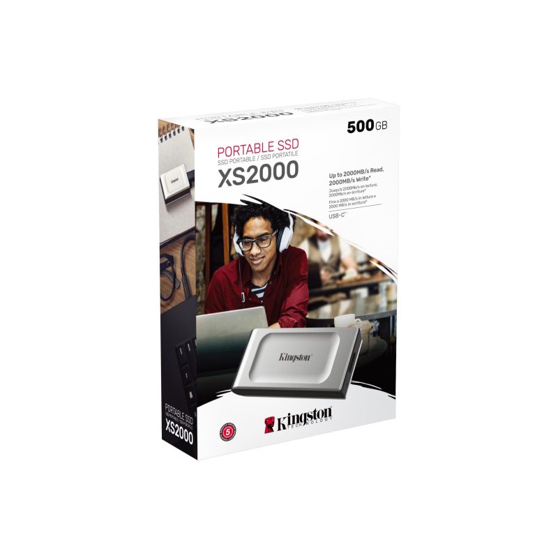 Външен SSD Kingston XS2000 SSD 500GB - Image 3