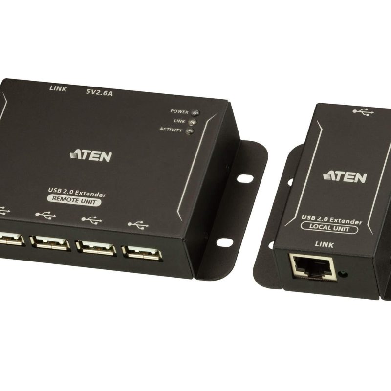 USB Extender ATEN UCE3250, 4 порта, USB 2.0, CAT 5, до 50m